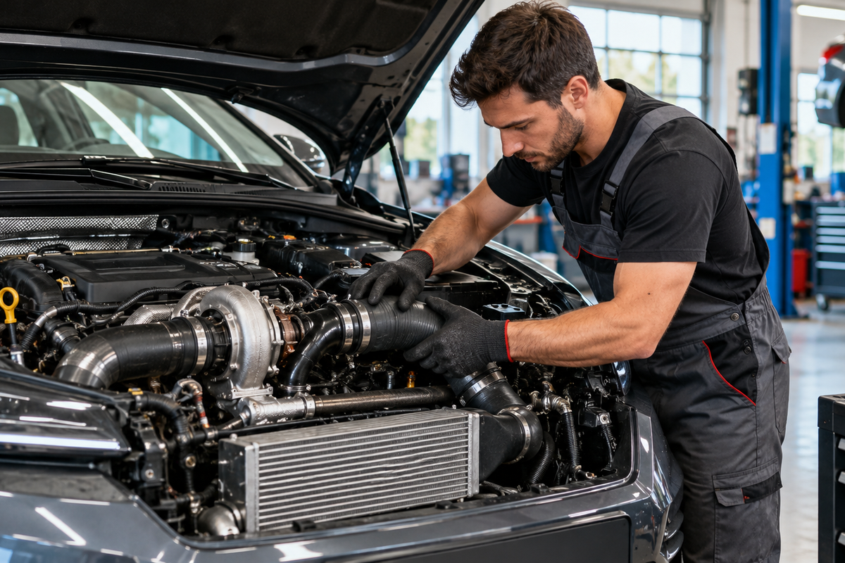 Turbo qui siffle à l’accélération : causes et bons réflexes
